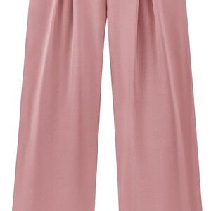 Women High Waist Palazzo Pants Fall 2025 Casual Wide Leg Trousers Loose Work Off